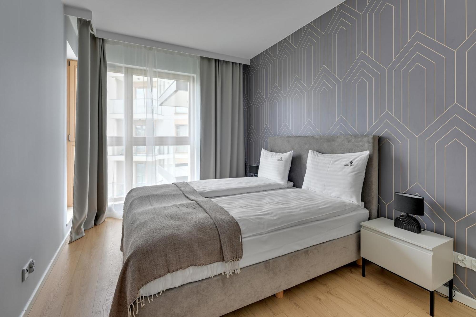 Leilighet Porto Mare Letnica Gym & Parking By Lion Gdańsk